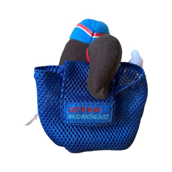 4/$25 KINDER Surprise Egg Flight Attendant Plush Let’s Play Kids At Heart - Picture 4 of 7